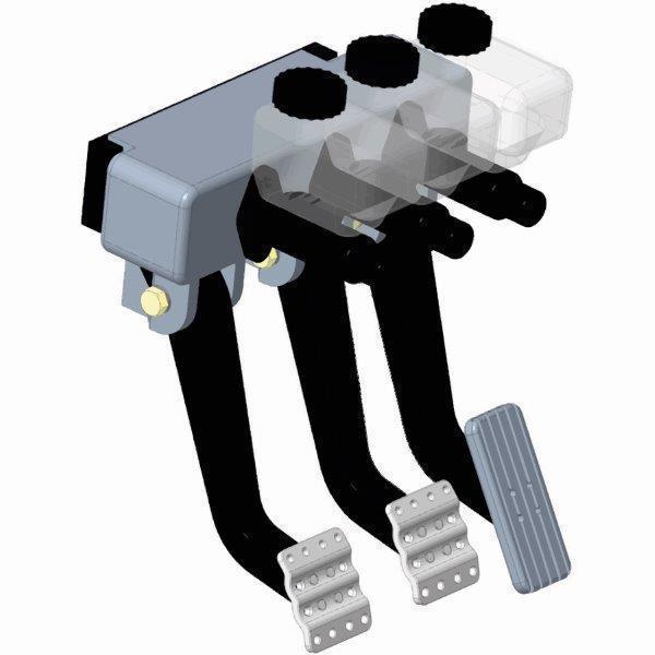 Master Cylinder Pedals Gas, Clutch, Brake Hurd Hobbies