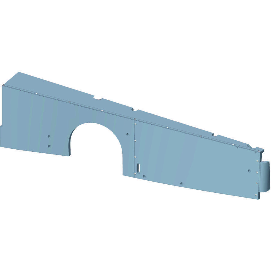 Right Side Panel (Straight Cut) Hurd Hobbies