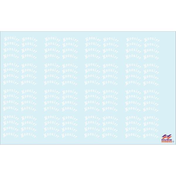 Hoosier Tire Decal Sheet – Hurd Hobbies