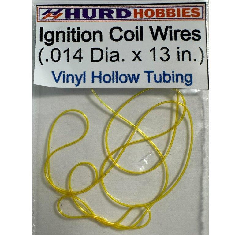 Yellow Spark Plug Coil wires Hurd Hobbies